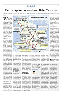 2021 06 23 shz Fahrplan in modernes Bahn Zeitalter